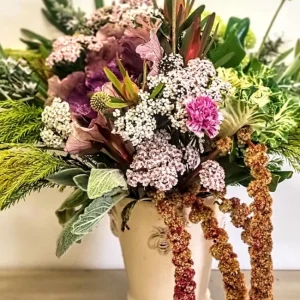 Seasonal bouquet customised